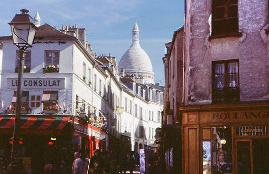 une rue de Montmartre - photo de Sylvain Sautier